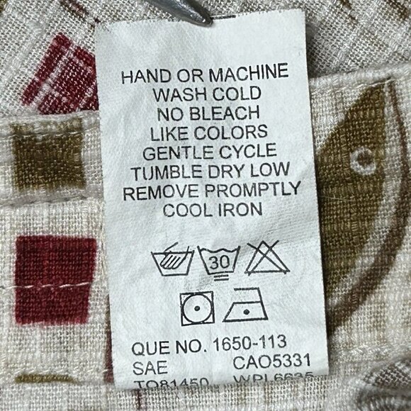 Vintage Woolrich Shirt Mens Medium Fishing Rip Stop Tackle Lures Aztek Outdoor - Picture 7 of 13